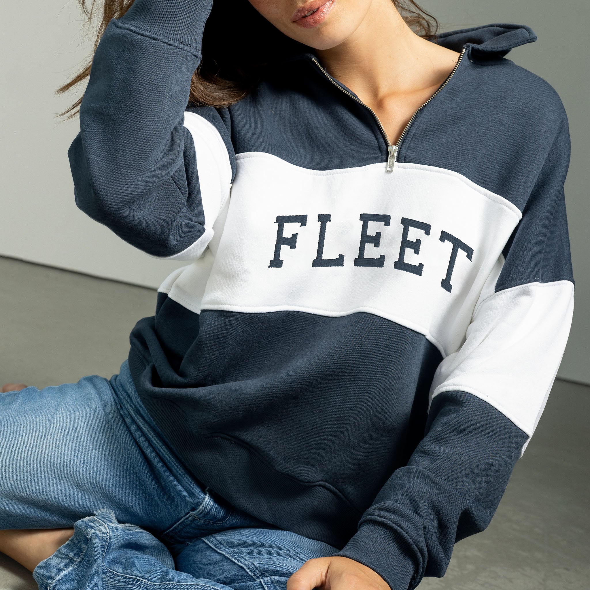Adult Boston Fleet Line Change Team Pullover - Image 2