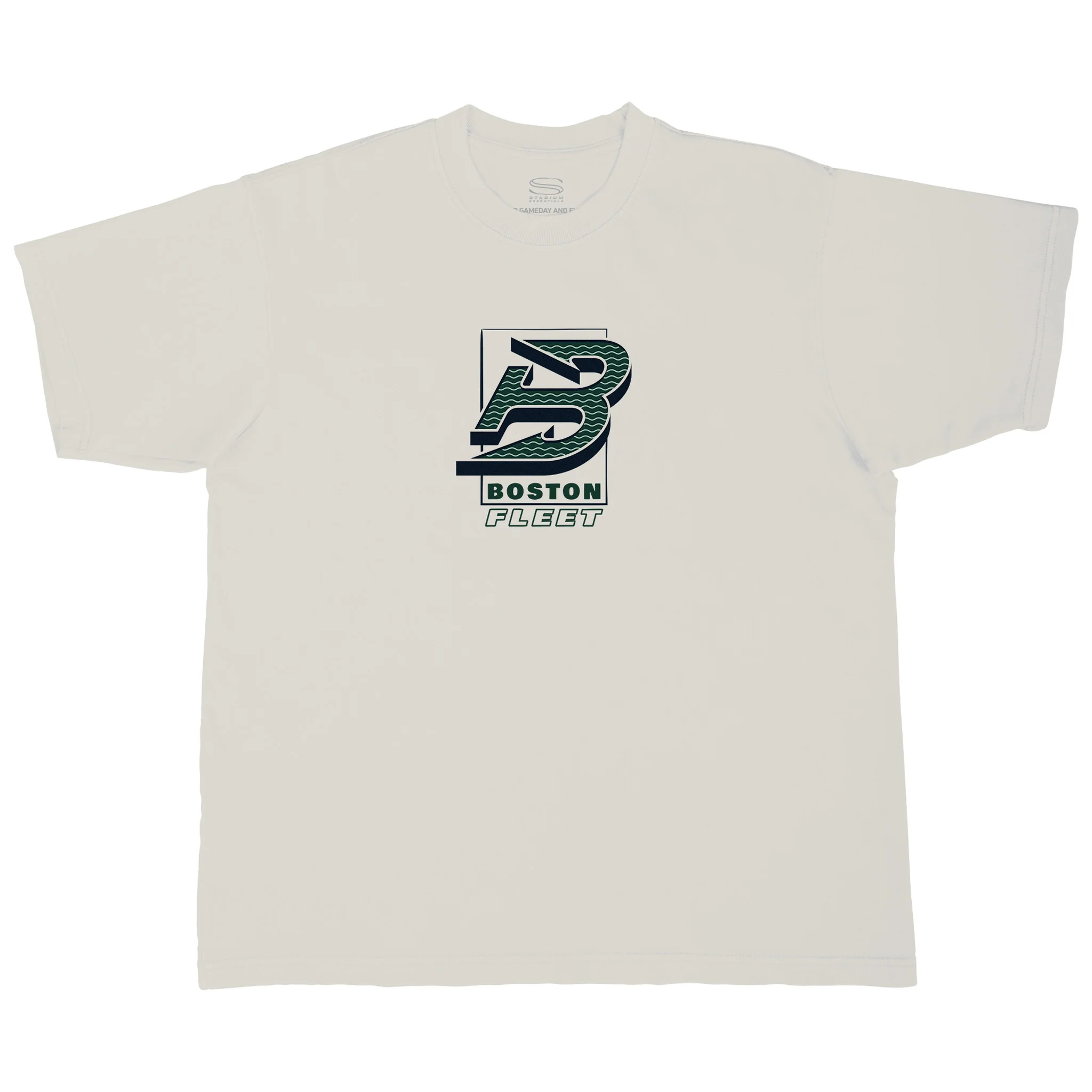 Adult Boston Fleet Stadium Essentials Playoffs Fragments 2026 Urban T-Shirt - Image 2