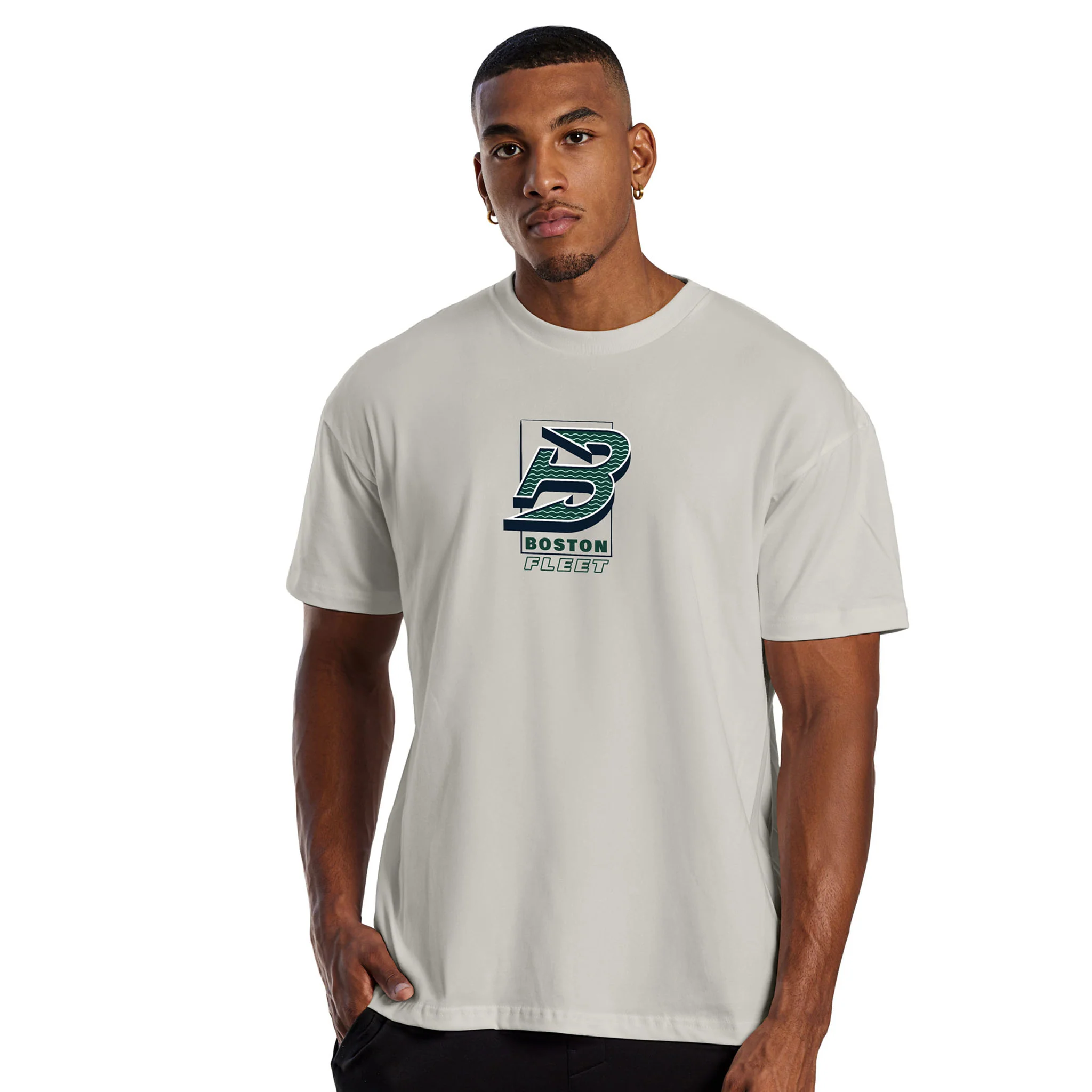 Adult Boston Fleet Stadium Essentials Playoffs Fragments 2026 Urban T-Shirt - Image 4