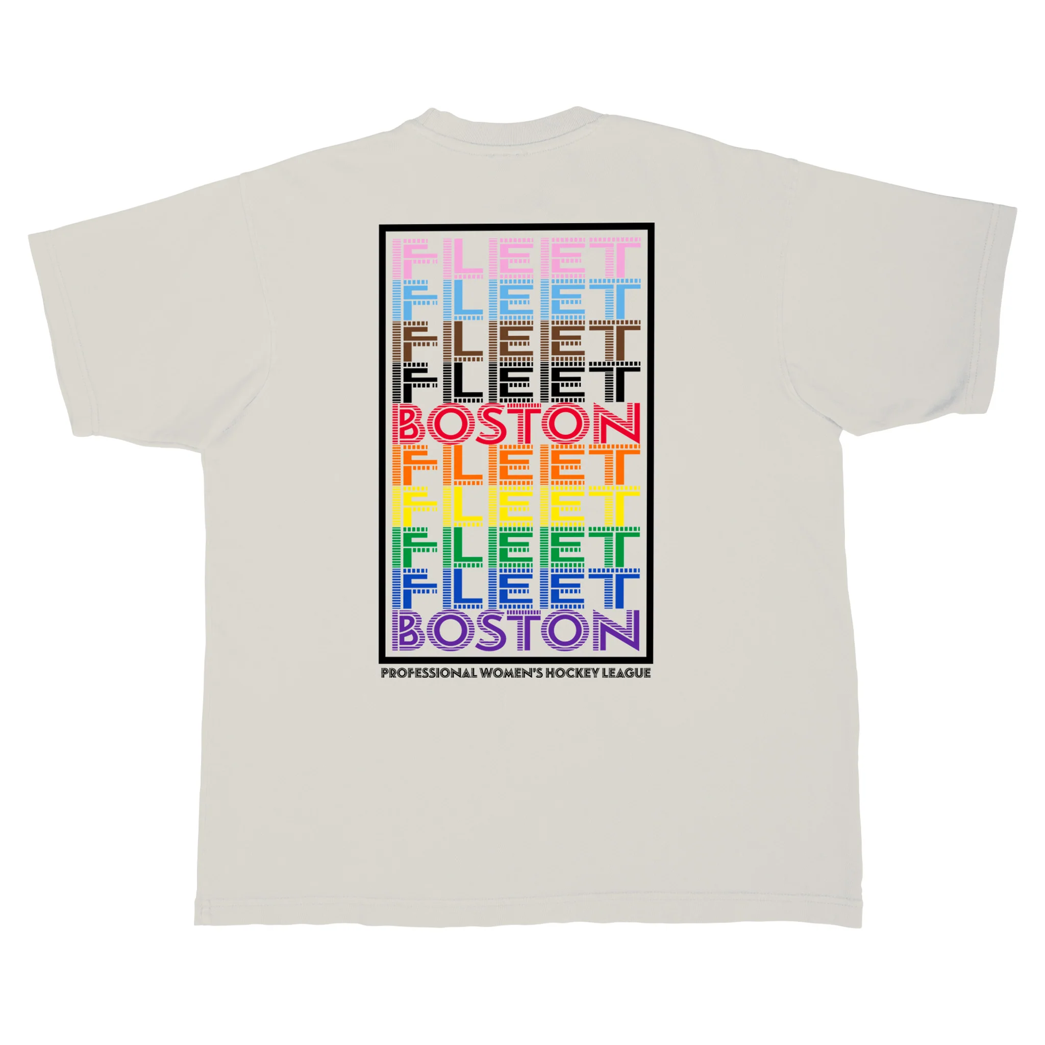 Adult Boston Fleet Stadium Essentials Pride Repeat Urban T-Shirt - Image 2