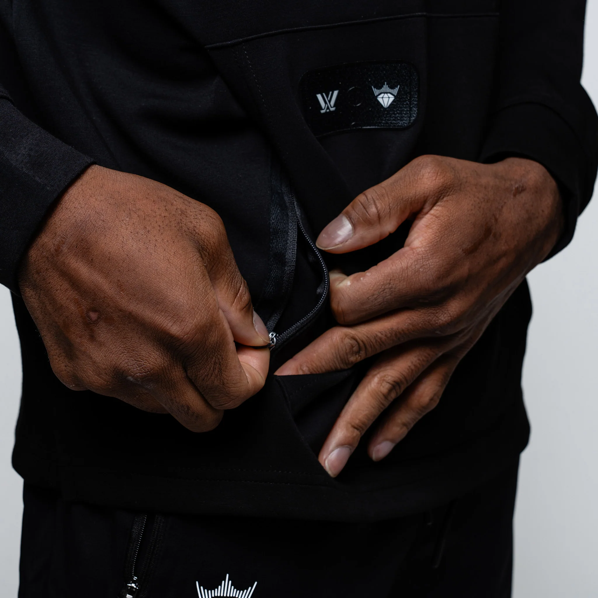 Adult Minnesota Frost Royalty Aura Performance Hoodie - Image 4