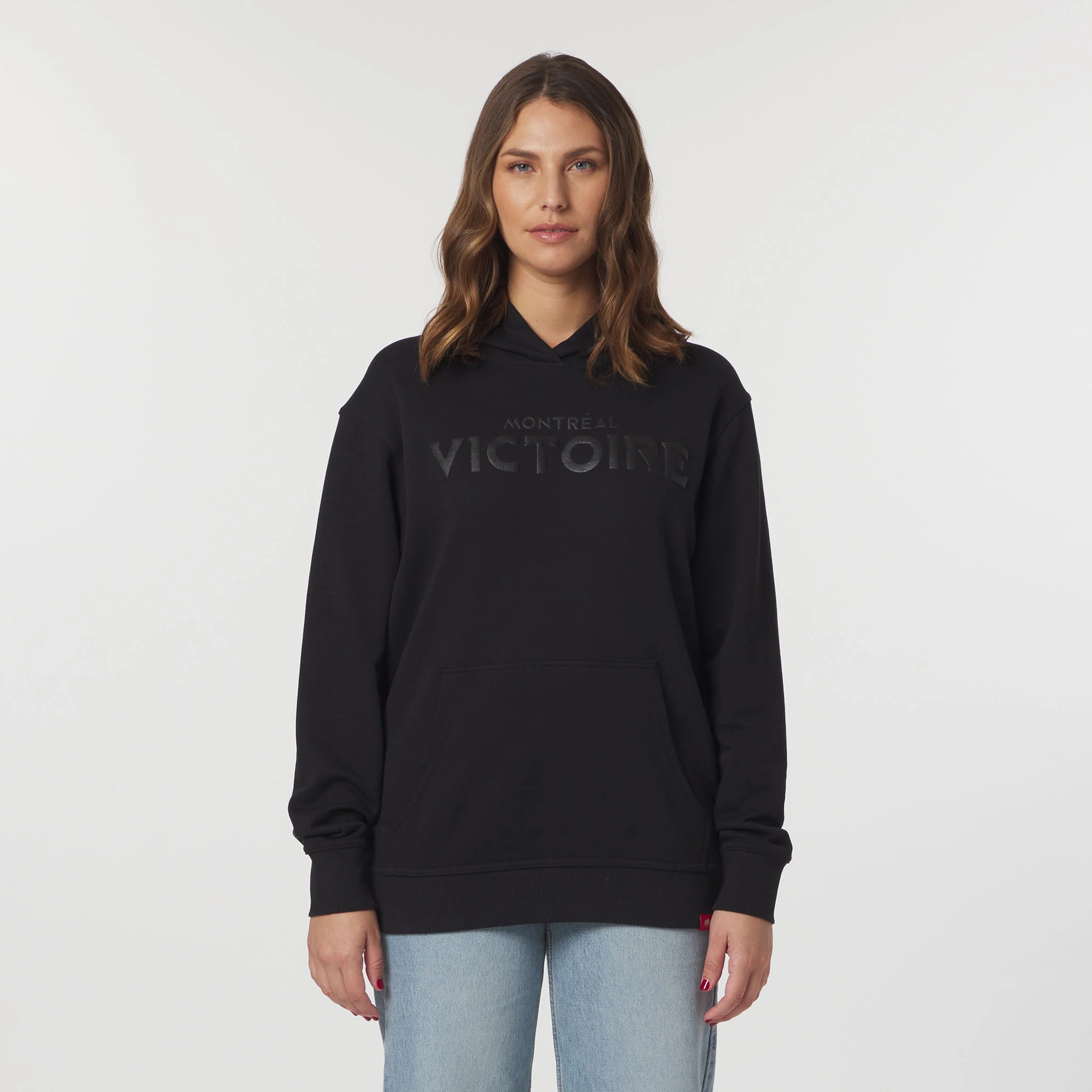 Adult Montreal Victoire Sportiqe Puff Ink Logo Drake Hoodie - Image 2