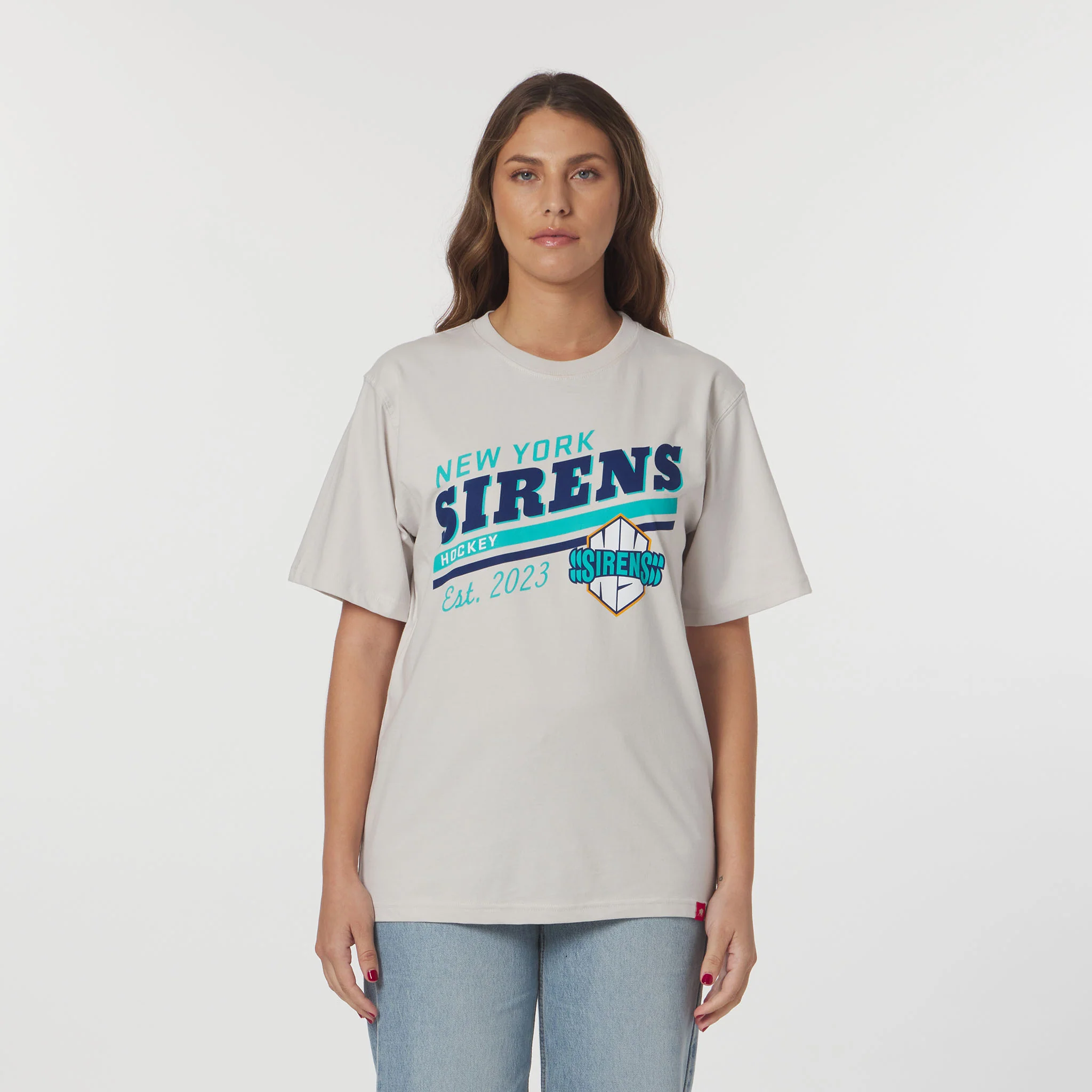 Adult New York Sirens Sportiqe Graphic Duke T-Shirt - Image 2