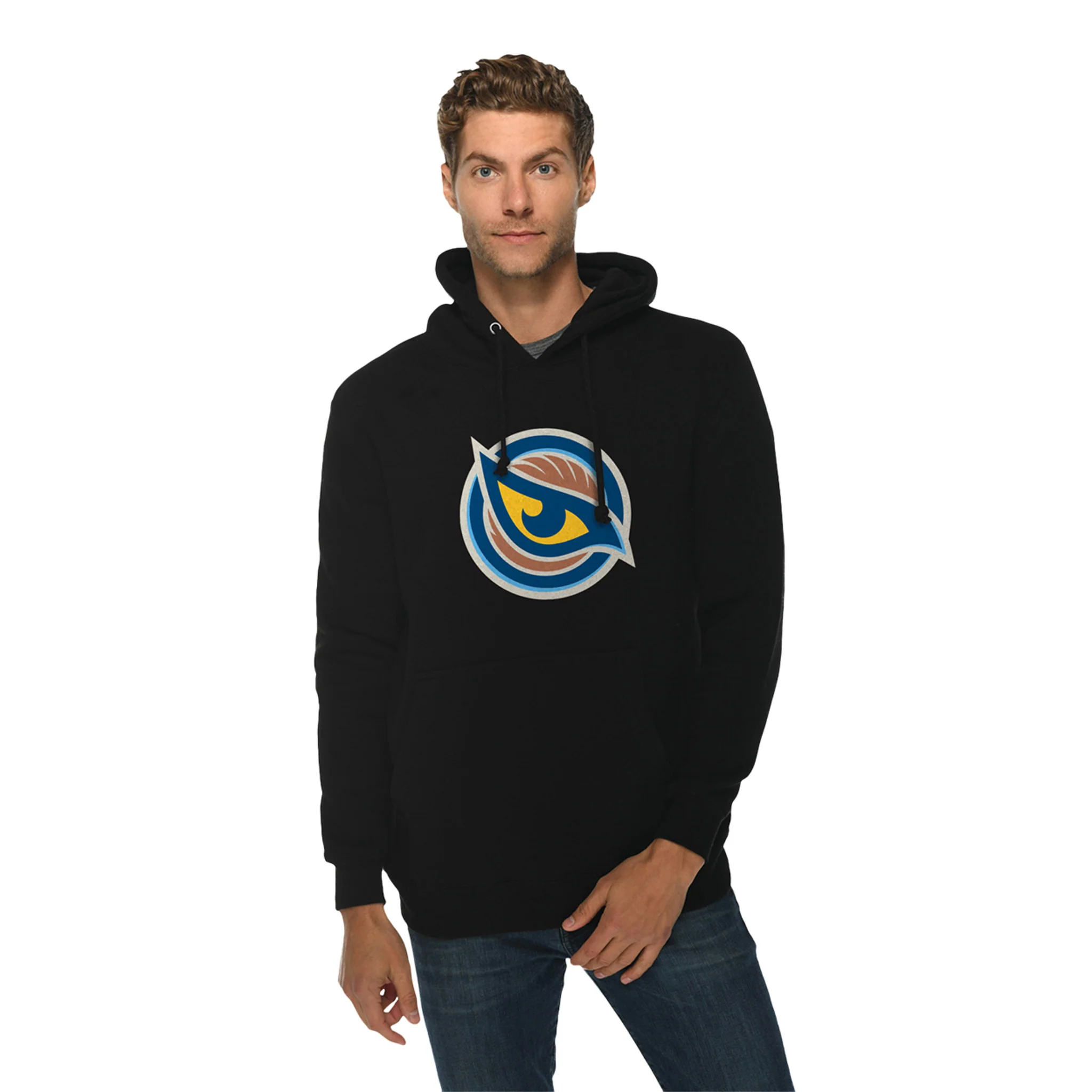 Adult Vancouver Goldeneyes Bauer Logo Premium Hoodie