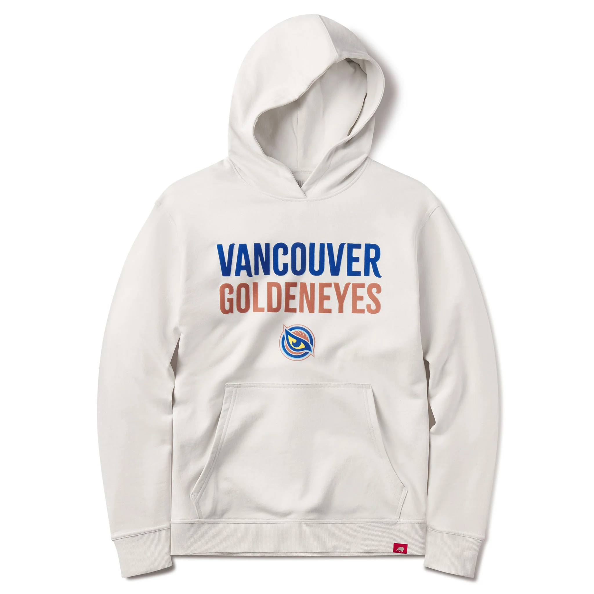 Adult Vancouver Goldeneyes Sportiqe Velvet Logo Drake Hoodie
