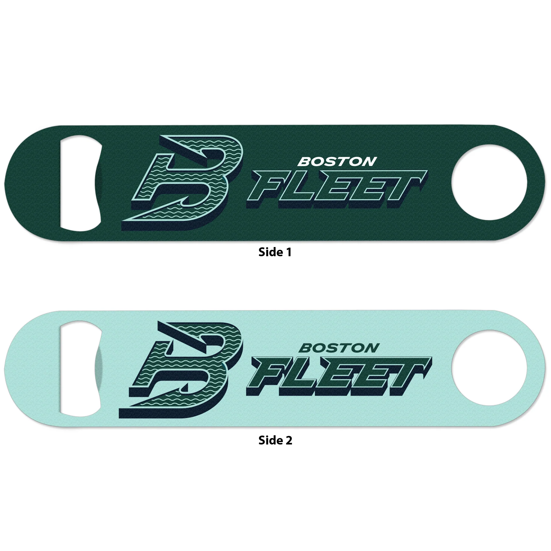 Boston Fleet 2 Sided Metal Bottle Opener