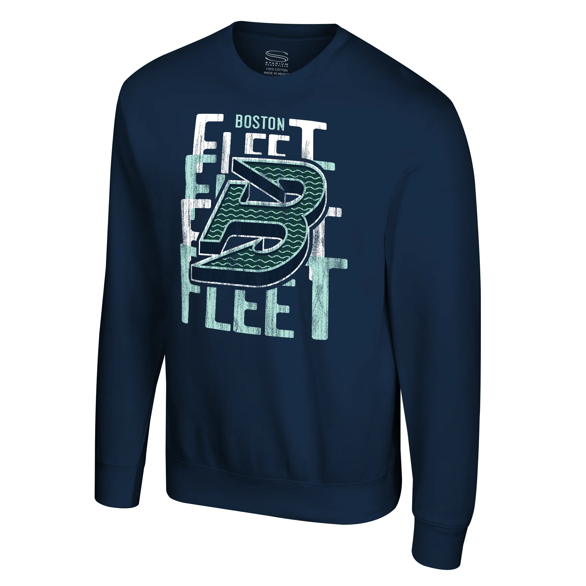 Boston Fleet Adult Stadium Essentials Dedication Fleece Crewneck