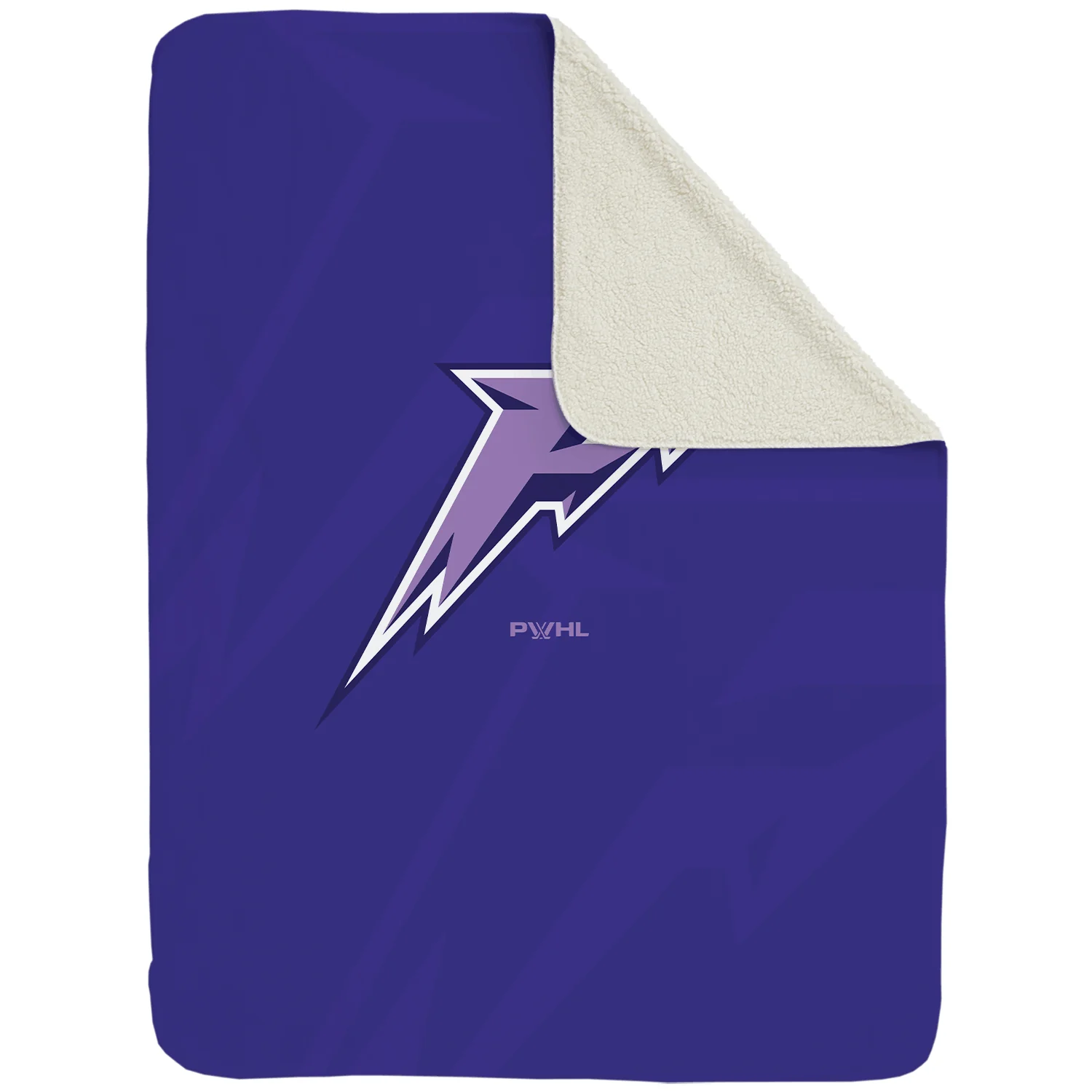 Minnesota Frost Large Sherpa Fleece Logo Throw Blanket