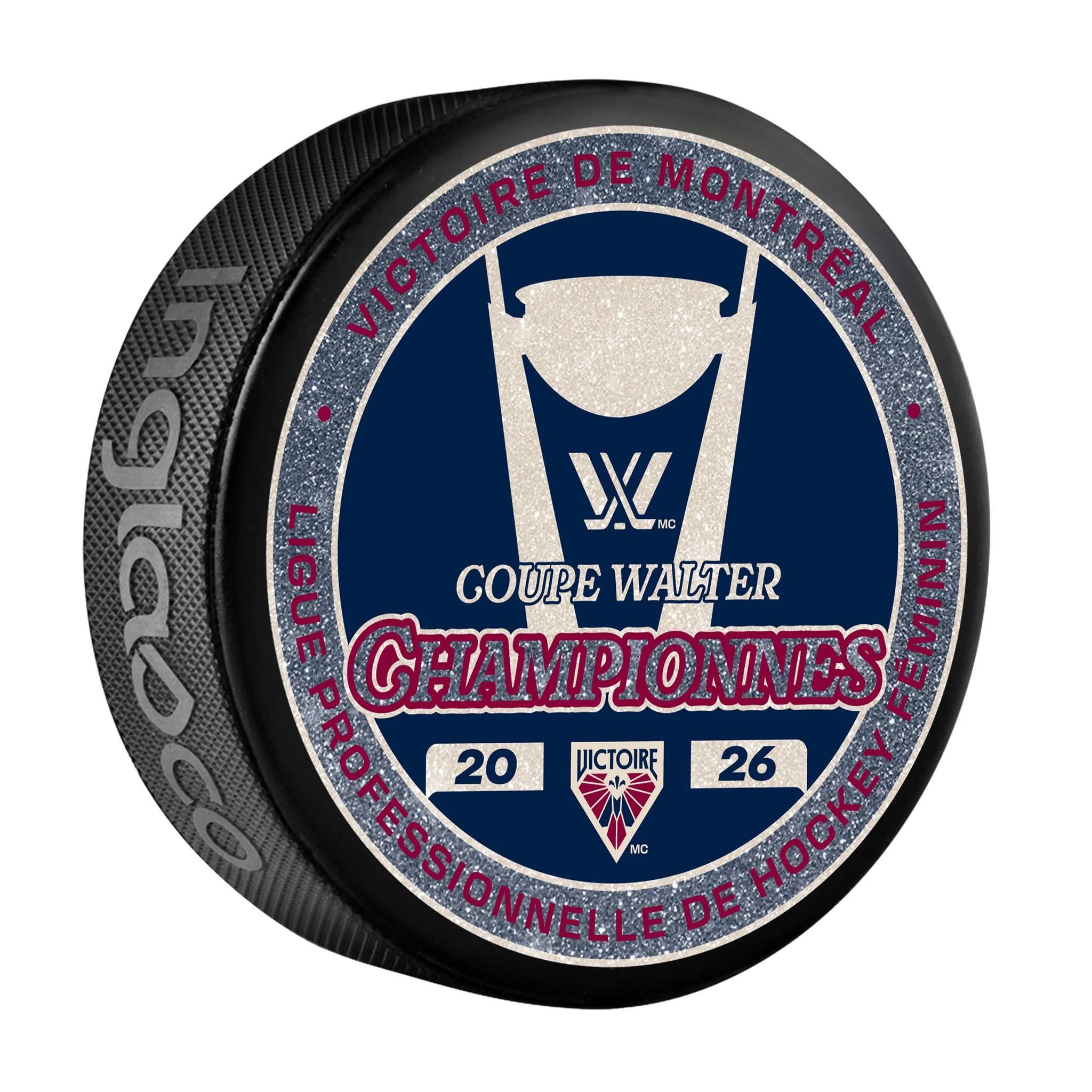 Montreal Victoire Champions 2026 Puck - Image 2