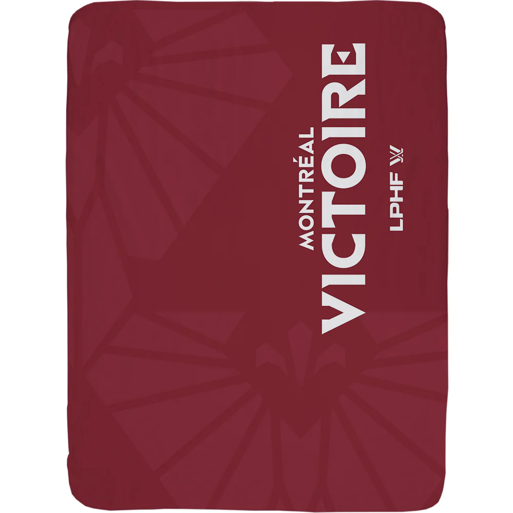 Montreal Victoire Large Sherpa Fleece Throw Blanket - Image 2