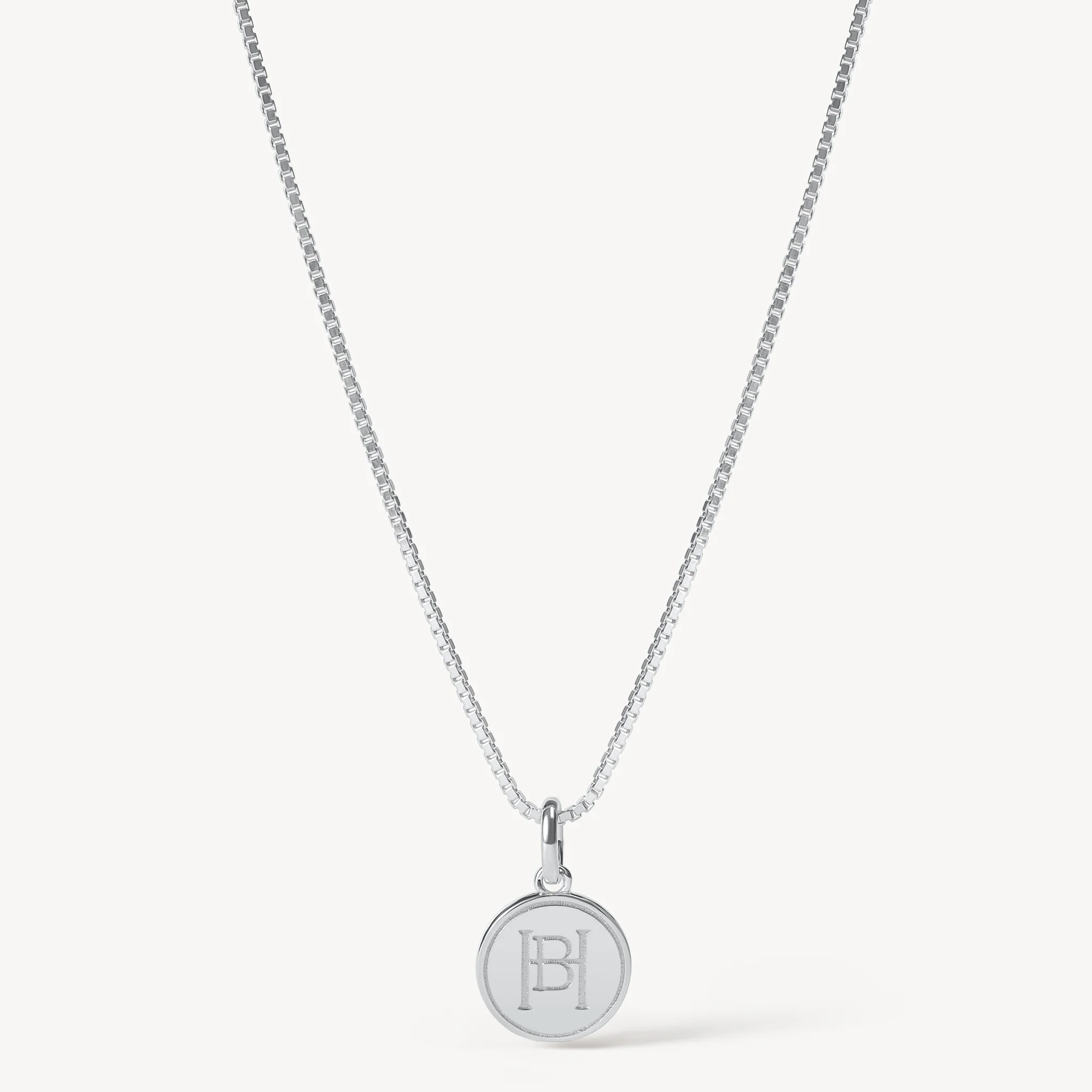New York Sirens Hillberg & Berk Silver Medallion Necklace - Image 2
