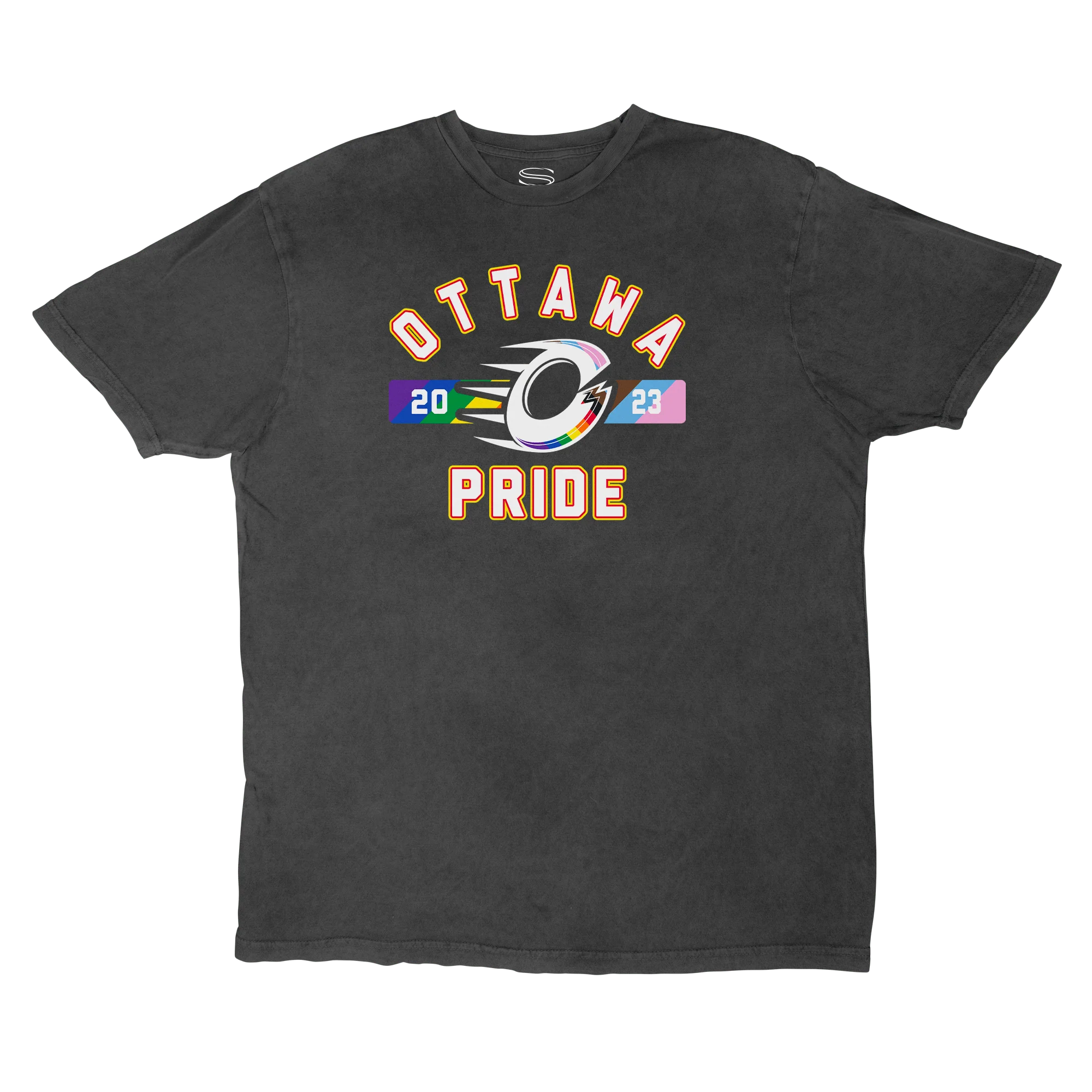Ottawa Charge Adult Stadium Essentials Issue Pride Vintage T-Shirt