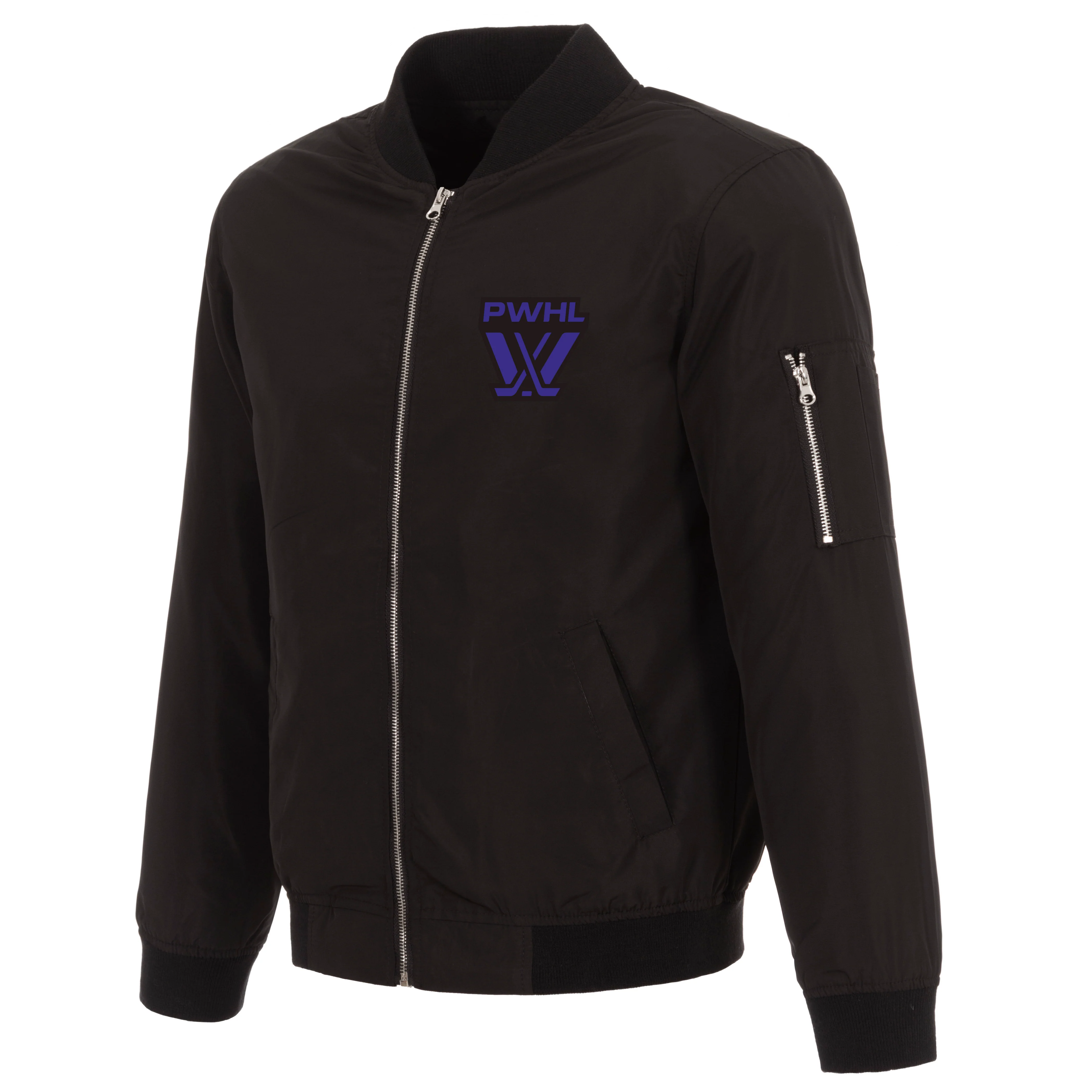 PWHL Adult Nylon Bomber Jacket
