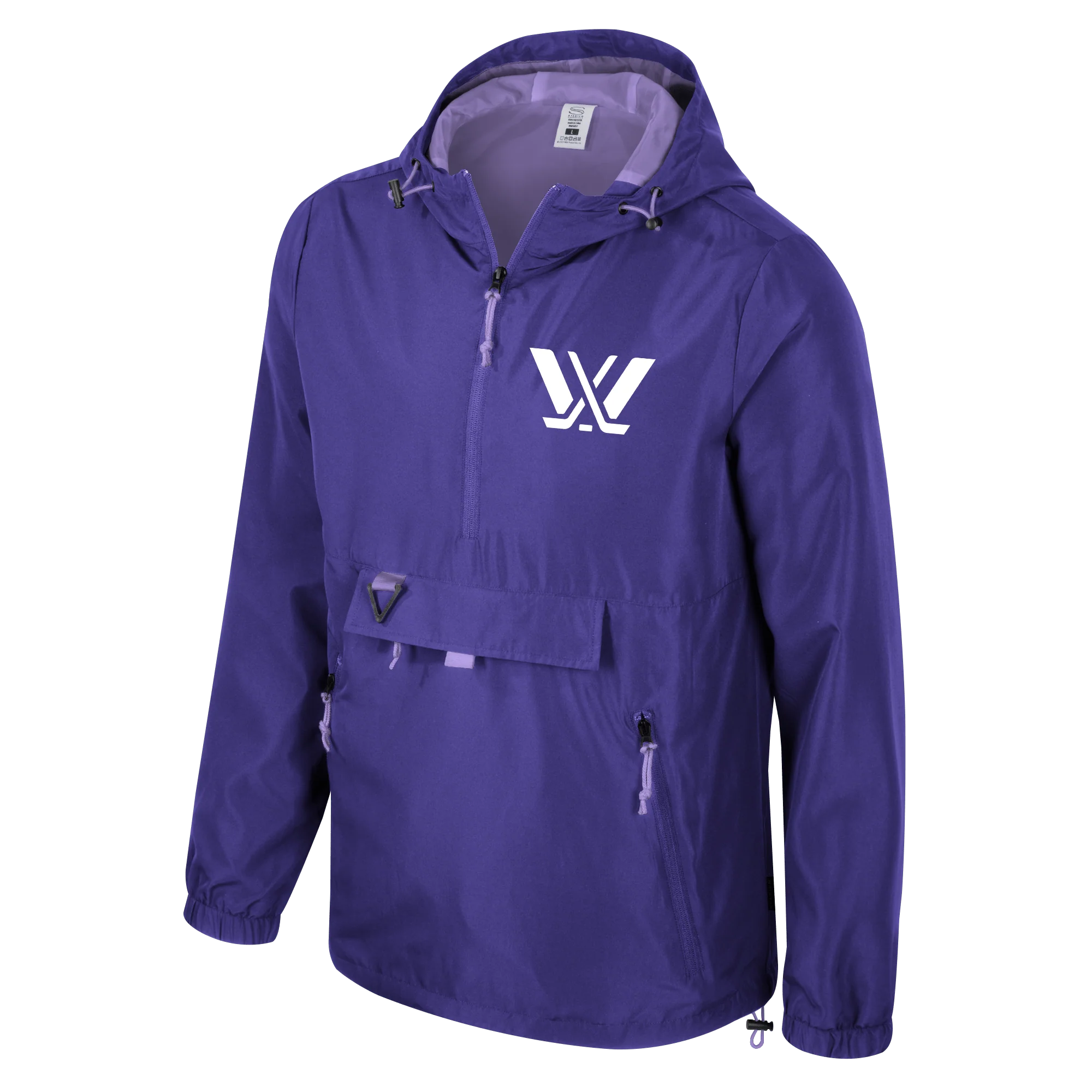 PWHL Adult Stadium Essentials Compete Quarter Zip Hybrid Jacket