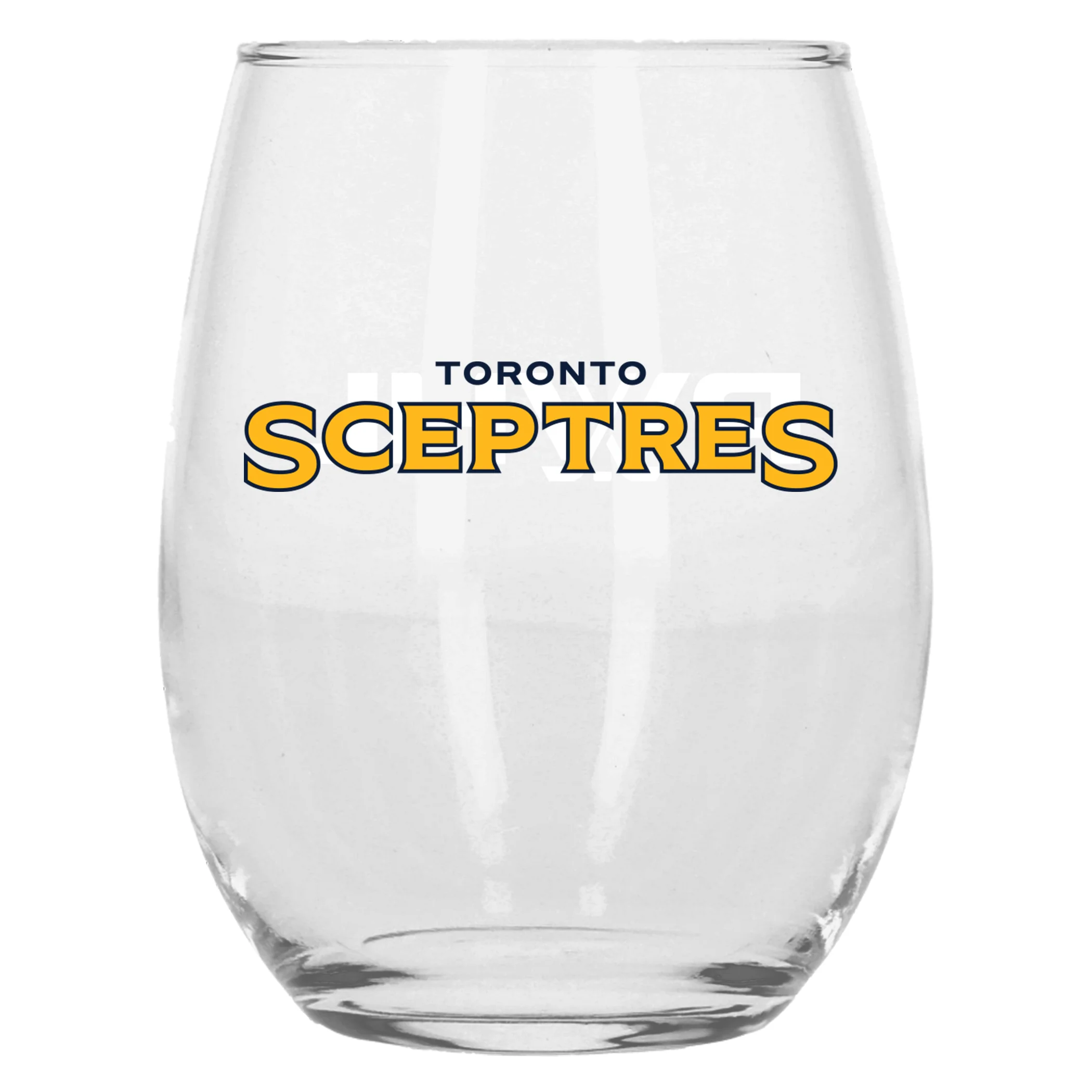Toronto Sceptres Stemless Wine Glass
