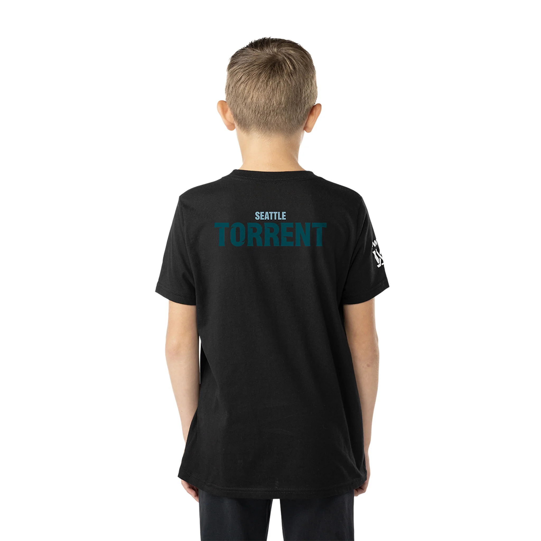 Youth Seattle Torrent Bauer Logo T-Shirt - Image 2